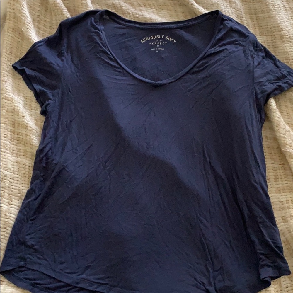 Navy blue t-shirt